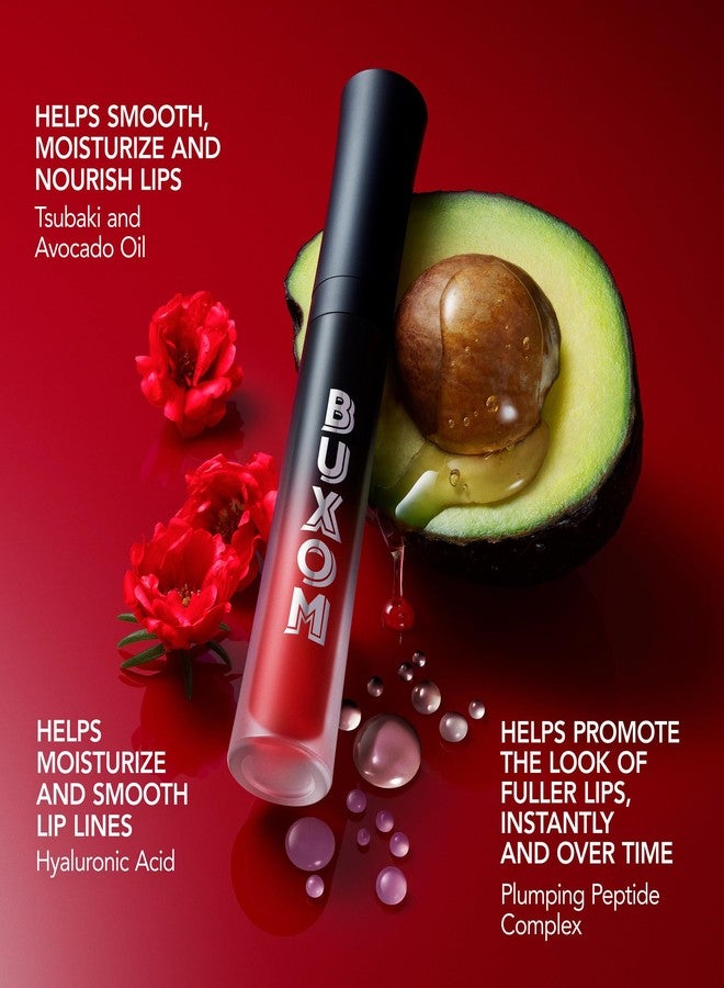 Buxom Full-On Plumping Liquid Matte Lipstick, Red Hot - Image 5